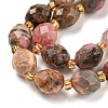 Natural Rhodonite Beads Strands G-N342-36-4