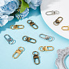 DICOSMETIC 42Pcs 3 Colors Alloy Swivel Clasps FIND-DC0005-61-4