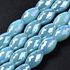Electroplate Glass Beads Strands EGLA-S194-15A-A08-1