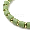 Word Love Beads Stretch Bracelet for Girl Women BJEW-JB07208-02-5