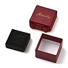 Square & Word Jewelry Cardboard Jewelry Boxes CBOX-C015-01A-01-4