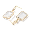 Brass Micro Pave Cubic Zirconia Stud Earring EJEW-Q800-62G-3