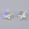 Faceted Glass Charms GLAA-H101-A-12-2