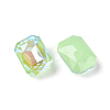 Faceted Glass Pointed Back Rhinestone Cabochons GLAA-L021-A02-3