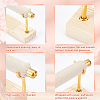 1-Tier Velvet Bar Ring Display Stands RDIS-WH0016-07A-01-5