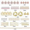 SUNNYCLUE 189 Pieces DIY Sakura Themed Earrings Making Kits DIY-SC0015-95-2