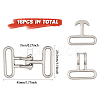 CHGCRAFT Alloy Snap Lock Clasps FIND-CA0008-42A-P-2