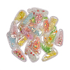 45Pcs 9 Colors Plastic with Resin and Polymer Clay Accessories RESI-CJ0001-175-4