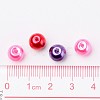 Valentine's Mix Glass Pearl Beads Sets HY-X006-8mm-10-4