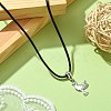 Alloy Bird Pendant Necklaces NJEW-JN04558-01-2