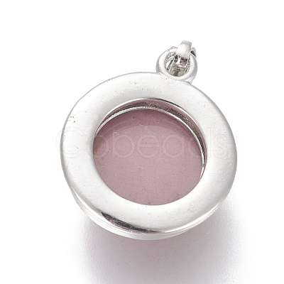 Natural Rhodochrosite Pendants G-L512-B18-1