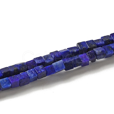 Natural Lapis Lazuli Dyed Beads Strands G-B064-A20-1