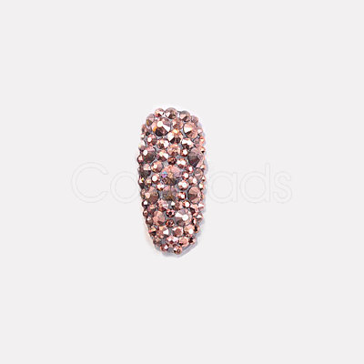 Glass Rhinestone Flat Back Cabochons RGLA-S002-08SS-41-1