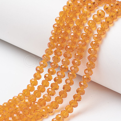 Glass Beads Strands EGLA-A034-T1mm-D05-1