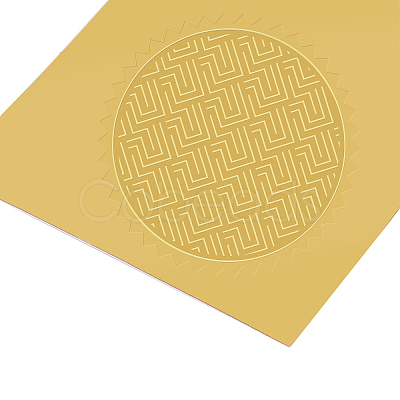 Self Adhesive Gold Foil Embossed Stickers DIY-WH0211-026-1