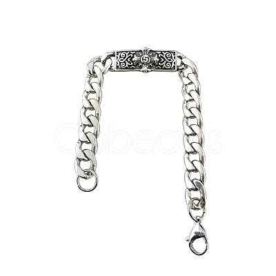 Stainless Steel Chain Bracelet PW-WG42FB0-01-1