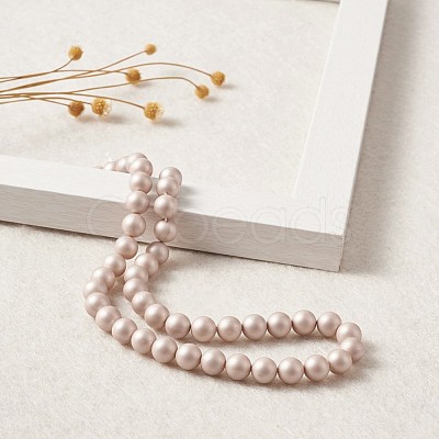 Shell Pearl Beads BSHE-TA0002-04B-8mm-1