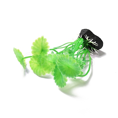 Plastic Artificial Aquatic Plants Decor DJEW-G025-14A-1