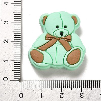 Bear Silicone Focal Beads SIL-D008-01C-1