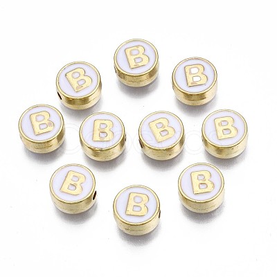 Alloy Enamel Beads X-ENAM-N052-006-01B-RS-1