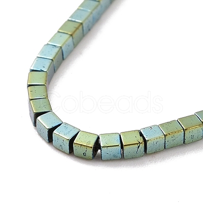 Electroplated Non-magnetic Synthetic Hematite Beads Strands G-G862-03G-1