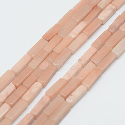 Natural Pink Aventurine Beads Strands X-G-E342-10-1