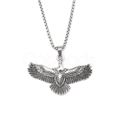 Zinc Alloy Pendant Necklaces NJEW-M211-08C-ASP-1