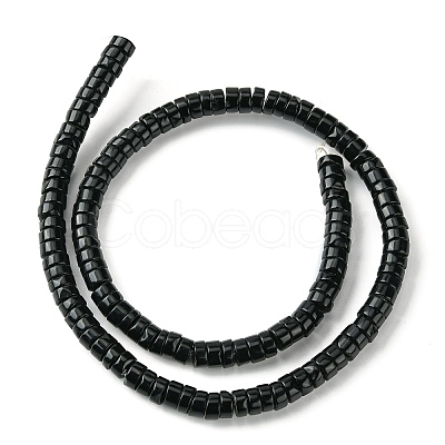 Natural Black Onyx Beads Strands G-D067-C01-1