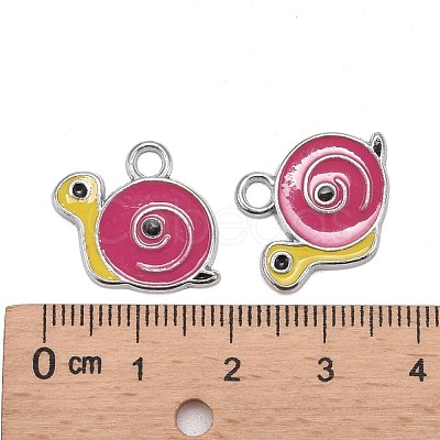 Alloy Enamel Pendants EAP069Y-1