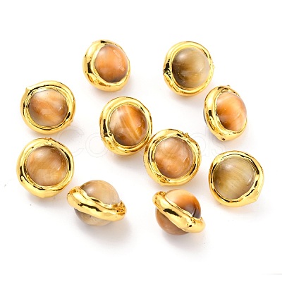 Natural Tiger Eye Beads G-B011-06G-1