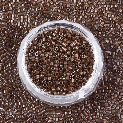 11/0 Grade A Baking Paint Glass Seed Beads SEED-S030-1047-1