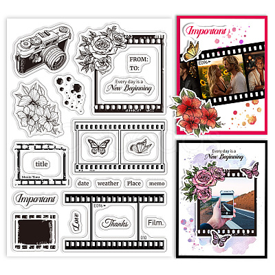 Custom PVC Plastic Clear Stamps DIY-WH0448-0681-1