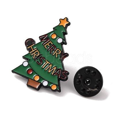 Christmas Tree Enamel Pins JEWB-M043-03A-1