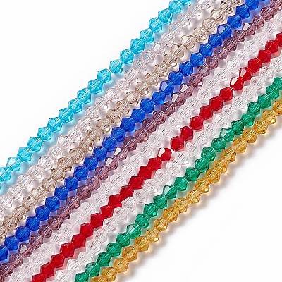 Imitation Austrian Crystal 5301 Bicone Beads GLAA-S026-3mm-M-1