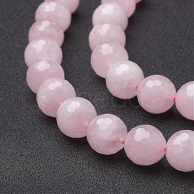 Natural Rose Quartz Beads Strands G-G099-F12mm-15-1