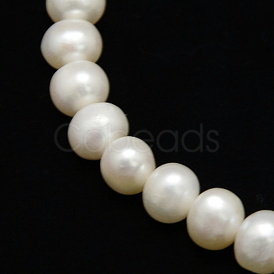 Natural Cultured Freshwater Pearl Beads Strands X-PEAR-L001-C-13-1