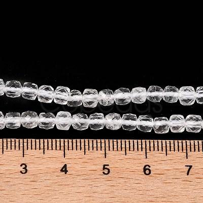 Natural Quartz Crystal Beads Strands G-F770-A02-01-1