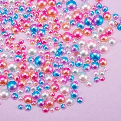 3116Pcs 16 Style Imitation Pearl Acrylic Cabochons OACR-SZ0001-25-1