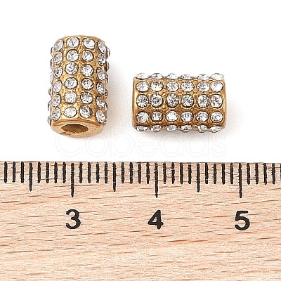 Ion Plating(IP) 304 Stainless Steel Beads STAS-NH0001-02G-1