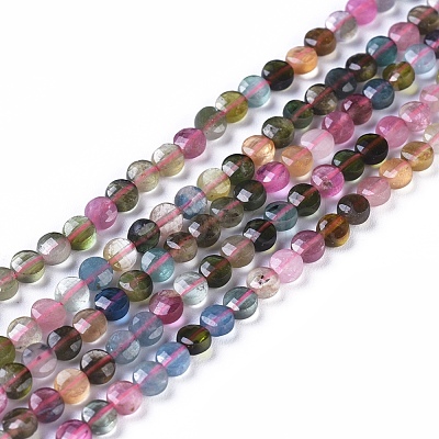 Natural Tourmaline Beads Strands G-I249-A28-1