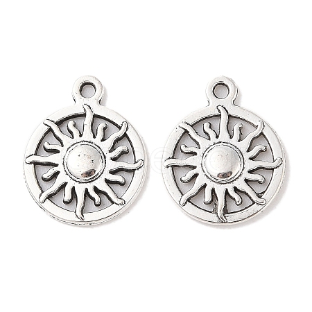 Tibetan Style Alloy Pendants TIBEP-R304-062AS-LF-1