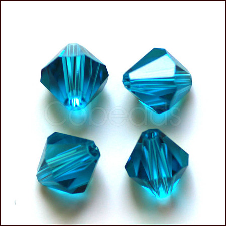 Imitation Austrian Crystal Beads SWAR-F022-10x10mm-243-1