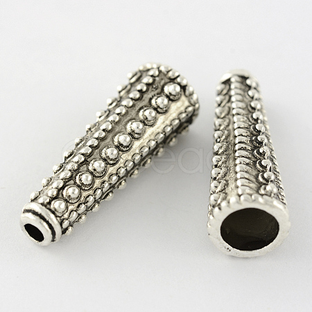 Zinc Alloy Bead Caps X-TIBE-Q052-29AS-LF-1