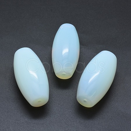 Opalite Two Half Drilled Holes Beads G-G795-11-05-1