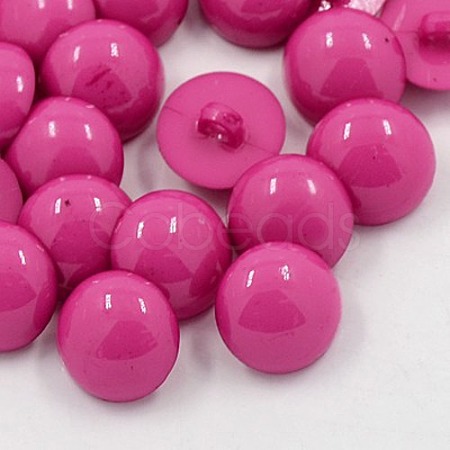 Acrylic Dome Shank Buttons X-BUTT-E052-A-05-1