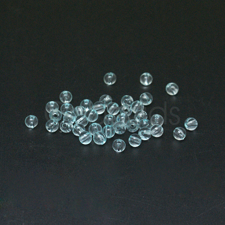 Transparent Acrylic Beads TACR-P053-5mm-26J-1