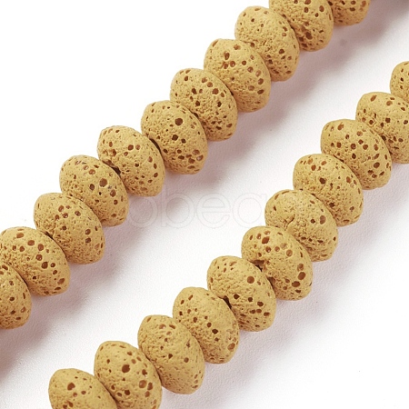 Natural Lava Rock Beads Strands G-F671-01A-08-1