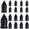 Gorgecraft 20Pcs 2 Size Steel Vacuum Tire Repair Nails, Screw Tire Plugs, Self-Service Quick Puncture Repair Tools, Black, 12~14mm, 10Pcs/size