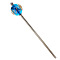 Lampwork & Brass Hair Sticks, Hair Accessories for Women & Girls, Blue, 155x25mm