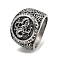 304 Stainless Steel Ring, Symbol, Inner Diameter: 19mm